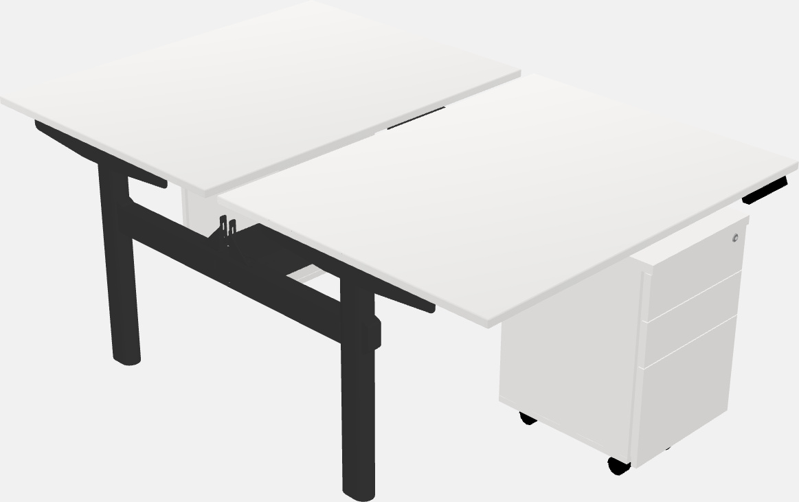 Shared electric desk