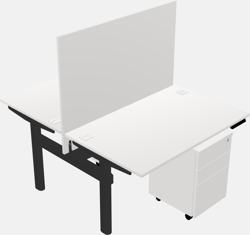 Shared electric desk