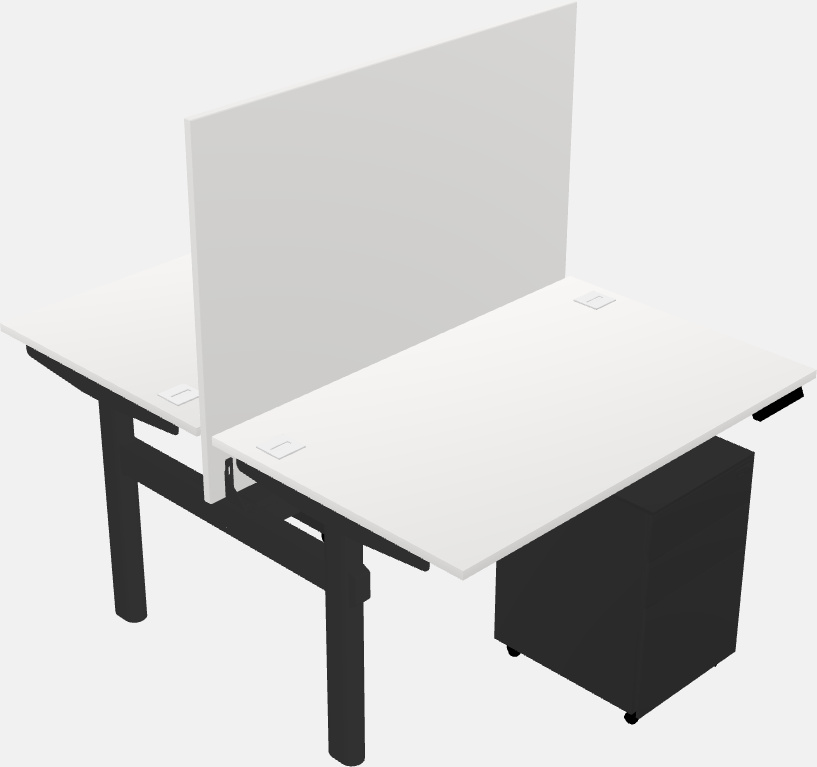 Shared electric desk