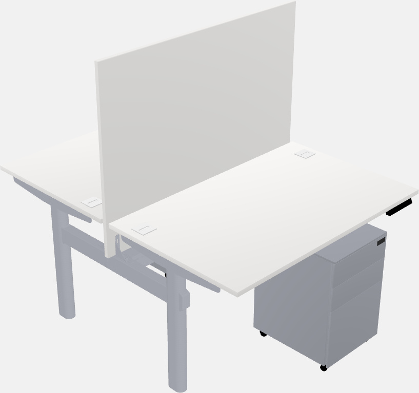 Shared electric desk