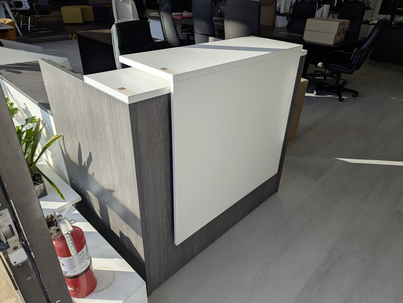 4ft reception desk