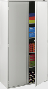 Metal storage cabinet