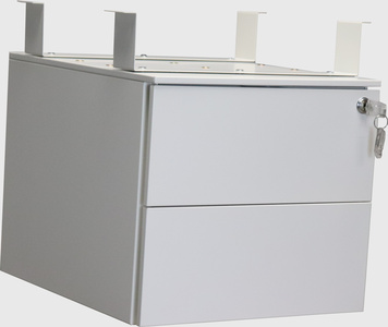 Metal hanging drawer