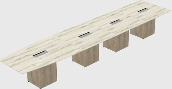 Off-wall meeting table