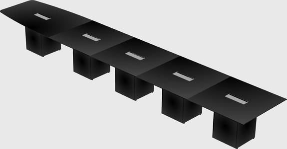 Off-wall meeting table