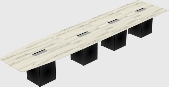 Off-wall meeting table