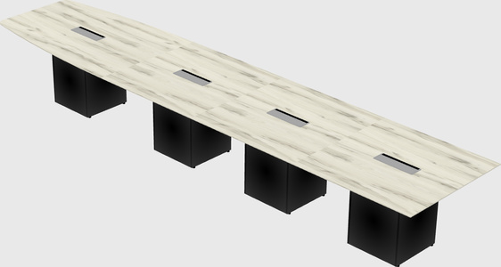 Off-wall meeting table