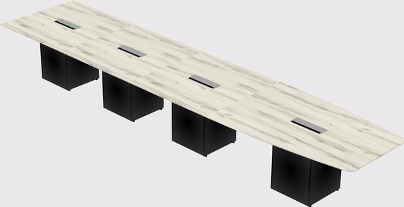 Off-wall meeting table