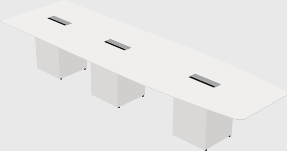 Off-wall meeting table