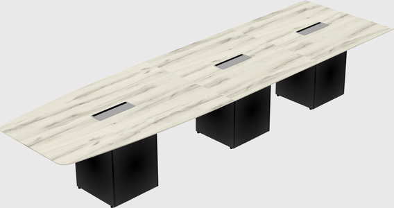Off-wall meeting table