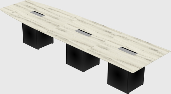 Off-wall meeting table