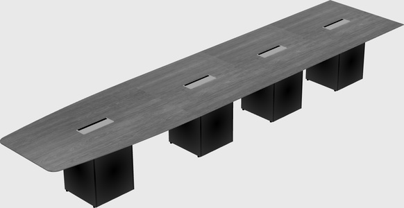 Off-wall meeting table