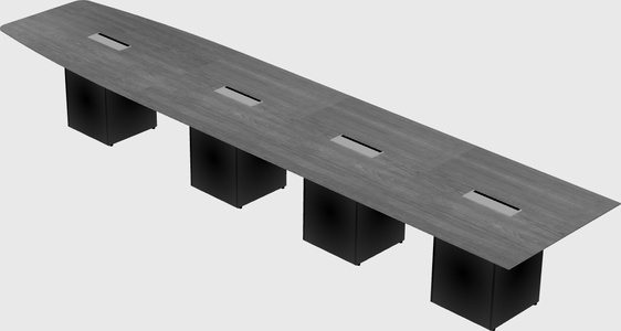 Off-wall meeting table