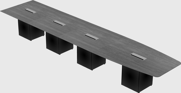 Off-wall meeting table