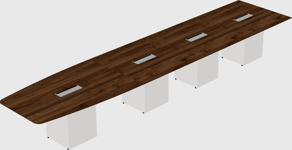 Off-wall meeting table