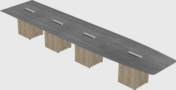 Off-wall meeting table