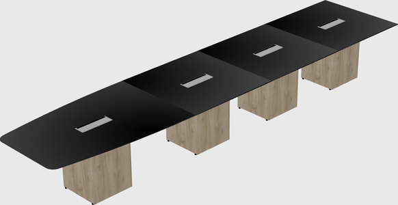 Off-wall meeting table