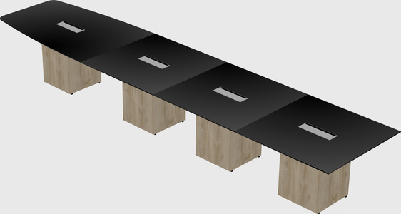 Off-wall meeting table
