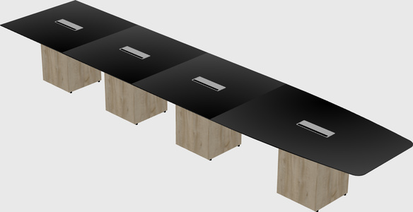 Off-wall meeting table