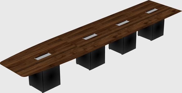 Off-wall meeting table
