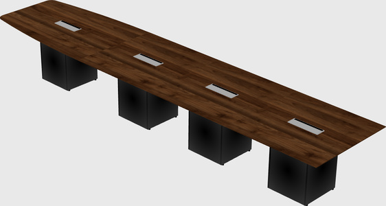 Off-wall meeting table