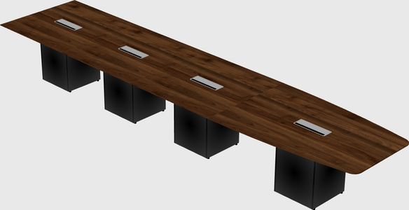 Off-wall meeting table