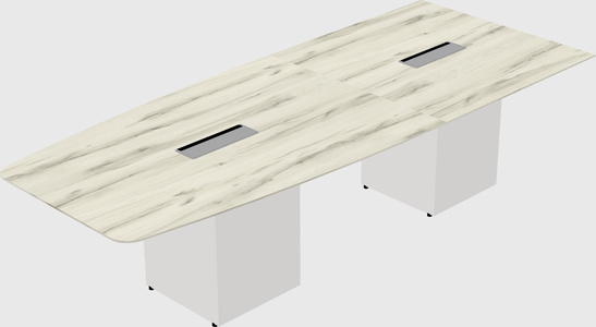 Off-wall meeting table