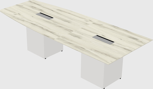 Off-wall meeting table