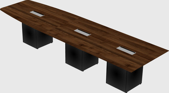 Off-wall meeting table