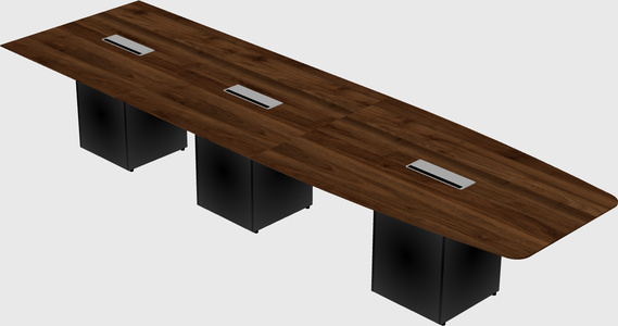 Off-wall meeting table