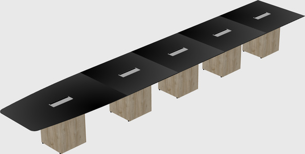 Off-wall meeting table