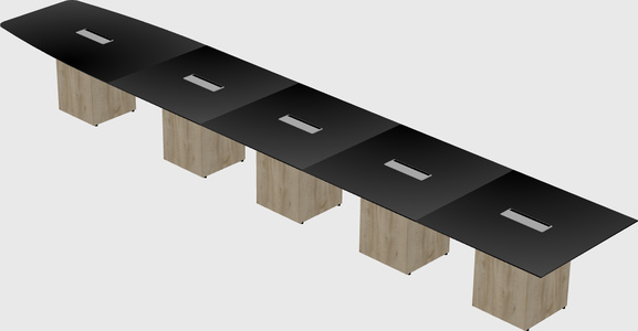 Off-wall meeting table