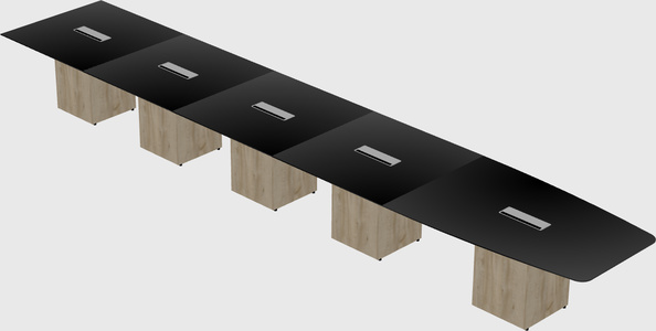 Off-wall meeting table