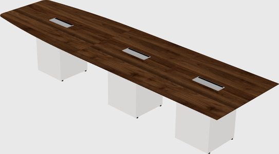 Off-wall meeting table