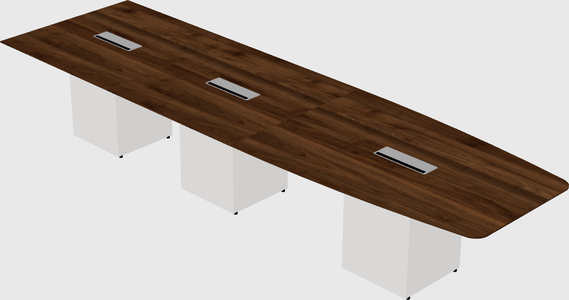 Off-wall meeting table