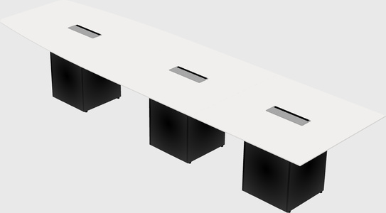 Off-wall meeting table