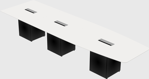 Off-wall meeting table