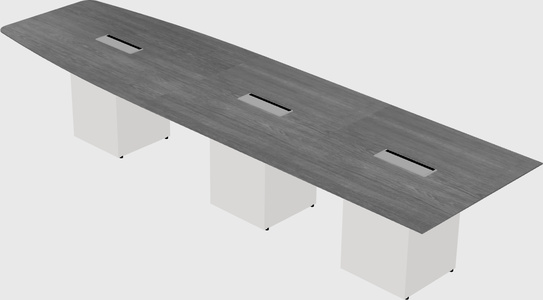 Off-wall meeting table