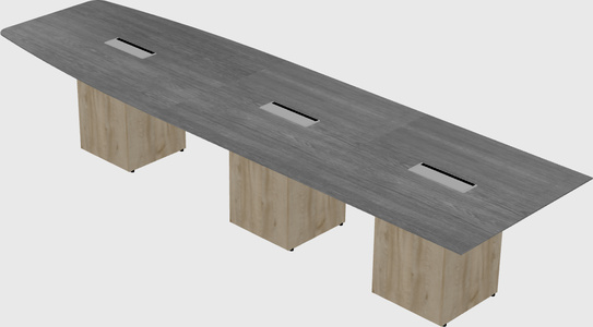 Off-wall meeting table