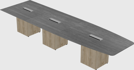 Off-wall meeting table