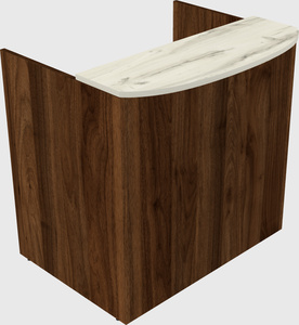 Small reception desk