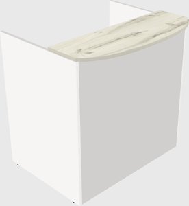 Small reception desk