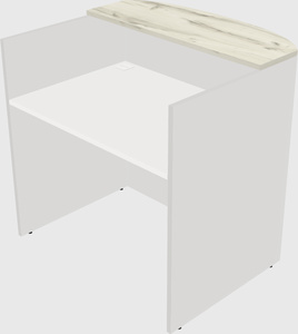 Small reception desk