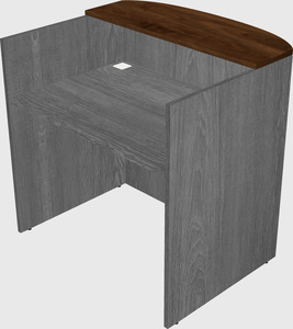 Small reception desk