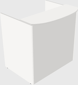Small reception desk