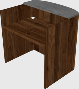 Small reception desk