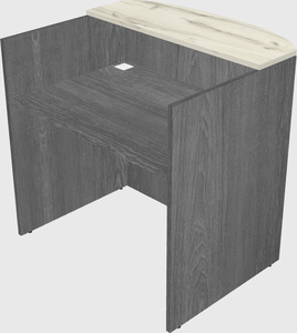 Small reception desk