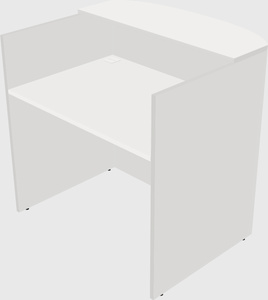 Small reception desk