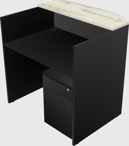 Small reception desk