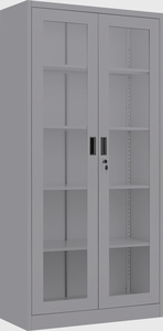 Metal storage cabinet
